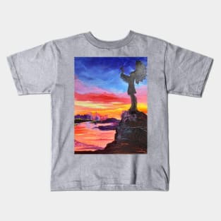 Keeper of the Plains Kids T-Shirt